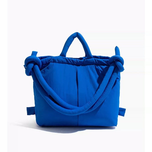 Women's Good Quality Nylon Cloth Drawstring Large Capacity Tote Bag
