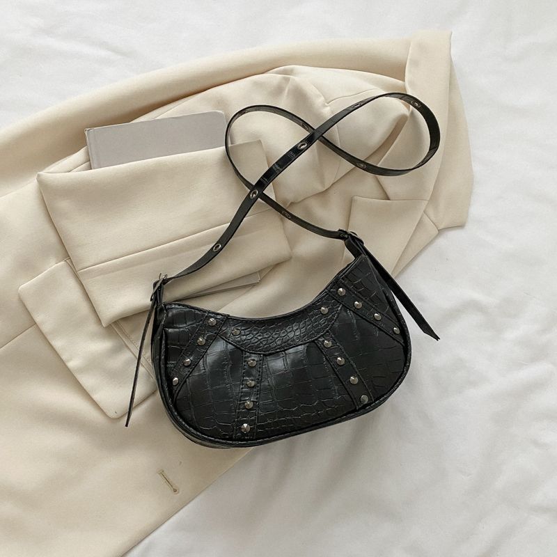 French Minority Design Underarm Dumpling Female Fashion Style Retro Bags