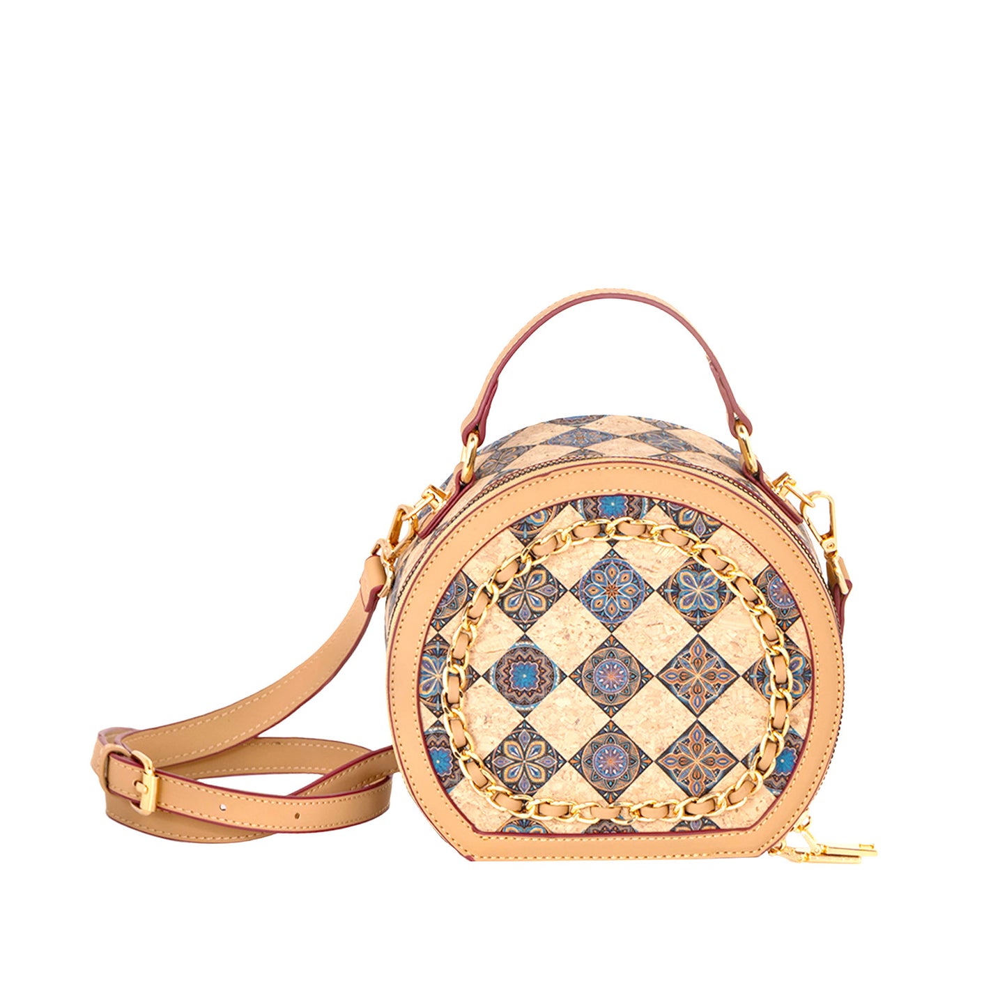 Women's Outside Cork Tree Leather Fashion Popular Bags