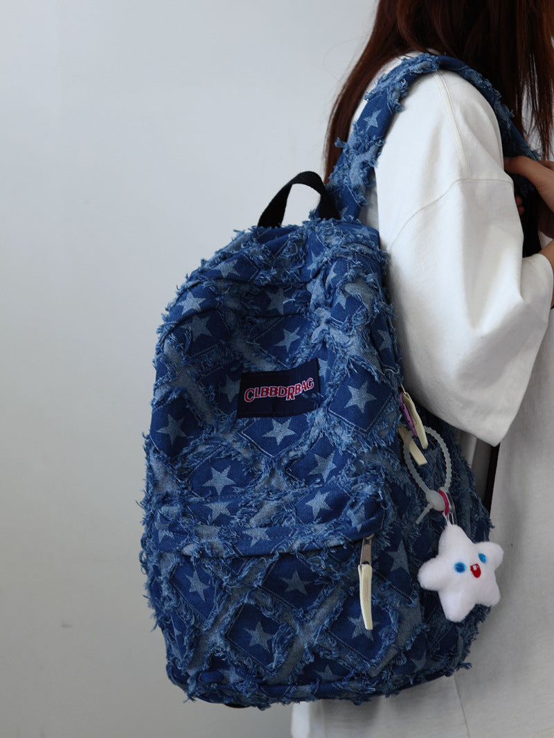 Women's & Men's Design Sense Niche Canvas Junior High Backpacks