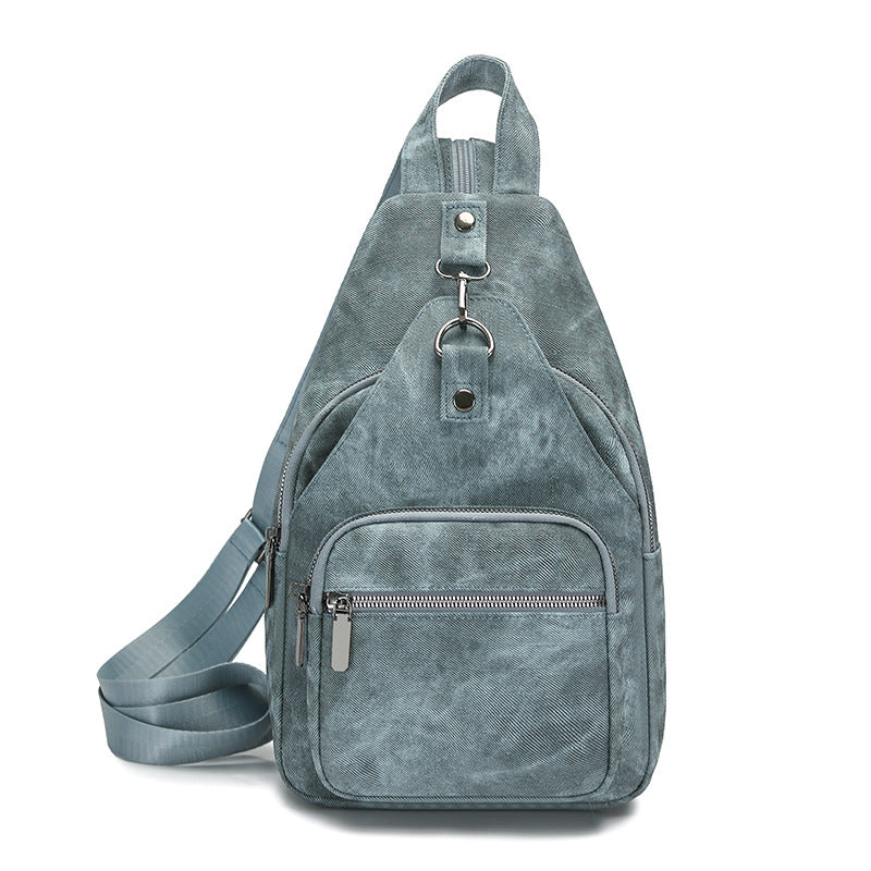 Women's Soft Leather Vintage Large Capacity Lightweight Bags