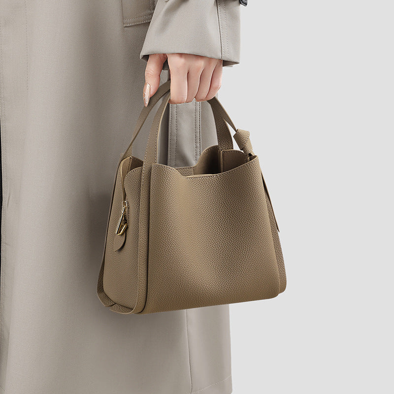 Popular Attractive Women's Soft Leather Mother's Women's Shoulder Bag