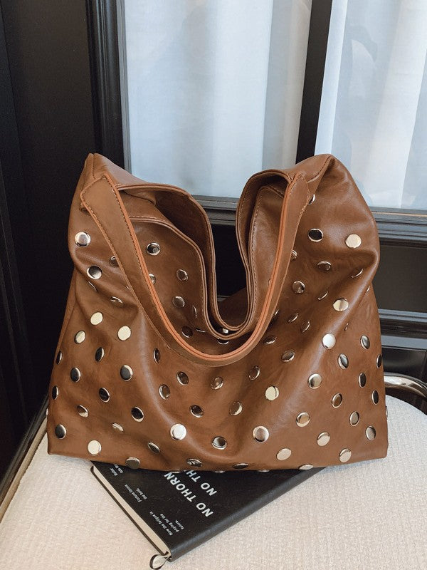 Women's Commuter Large Capacity Underarm Textured Women's Shoulder Bag