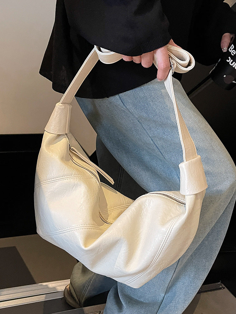 Women's Retro Lazy Style Underarm Dumpling Commute Women's Messenger Bag