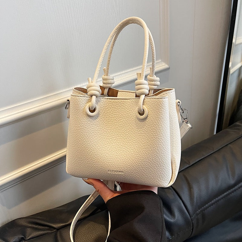 Versatile Spring Leisure Korean Style Fashionable High-grade Bucket Bag