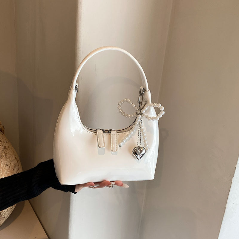 Women's Minority Fashion Glossy Textured Banquet Simple Women's Messenger Bag