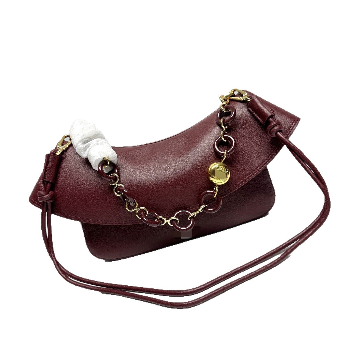 Women's High Version Mi Medium Fashion Genuine Underarm Bag