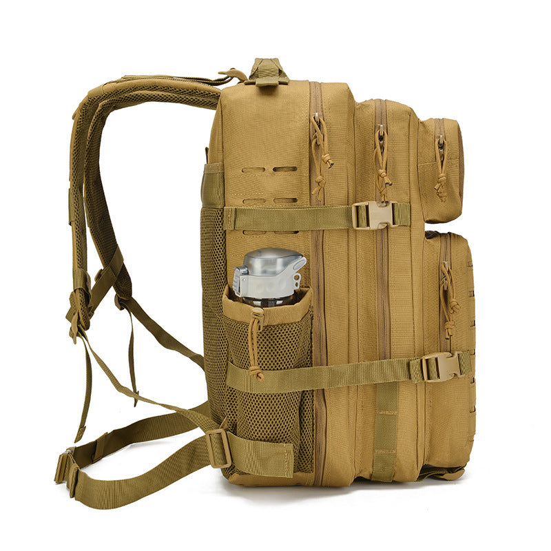 Men's Laser Large Capacity Waterproof Rucksack Camouflage Sports Backpack