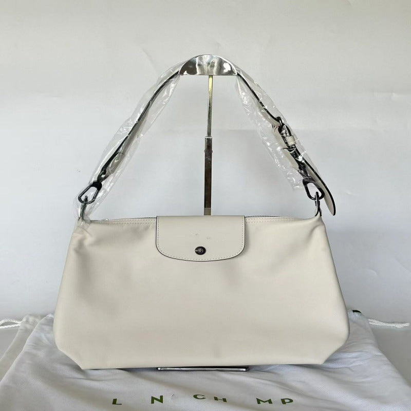 Dragon Inlaid Large Capacity Totes Commuter Soft Leather Handbags
