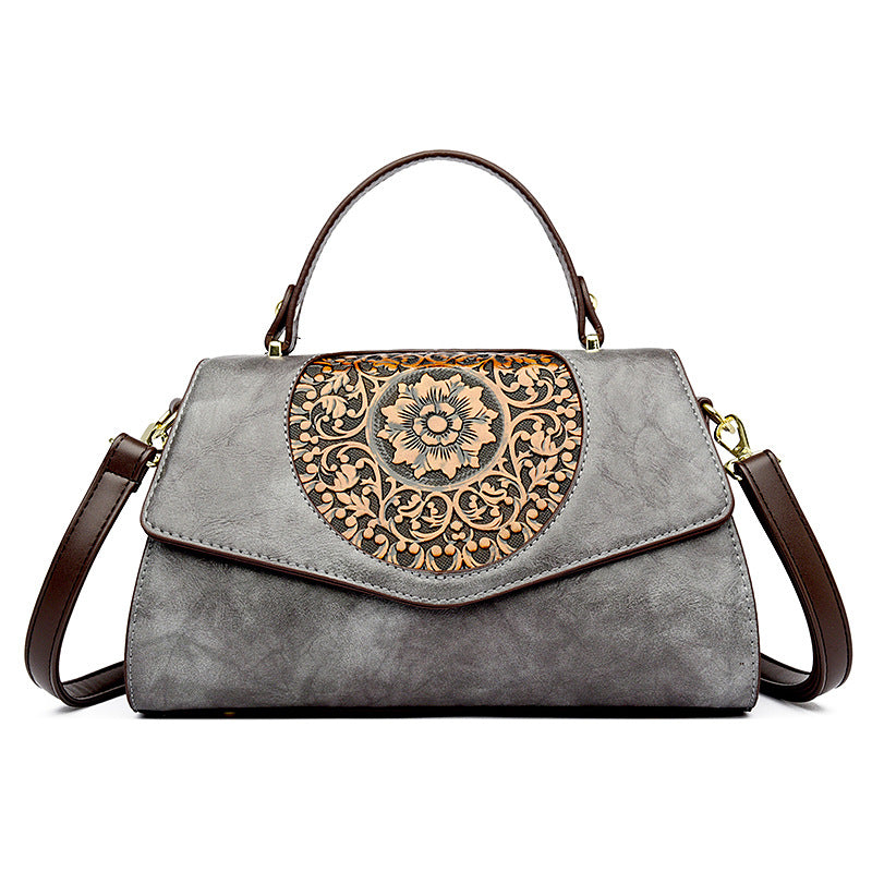 Trendy Women's Fashionable Mom Exquisite Embroidered Handbags