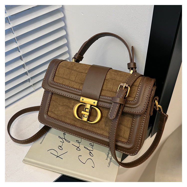 Women's Autumn Advanced Texture Design Western Style Light Luxury Single Underarm Bag