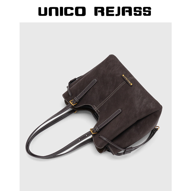 Women's Retro High Sense Portable Fashion Large Women's Shoulder Bag