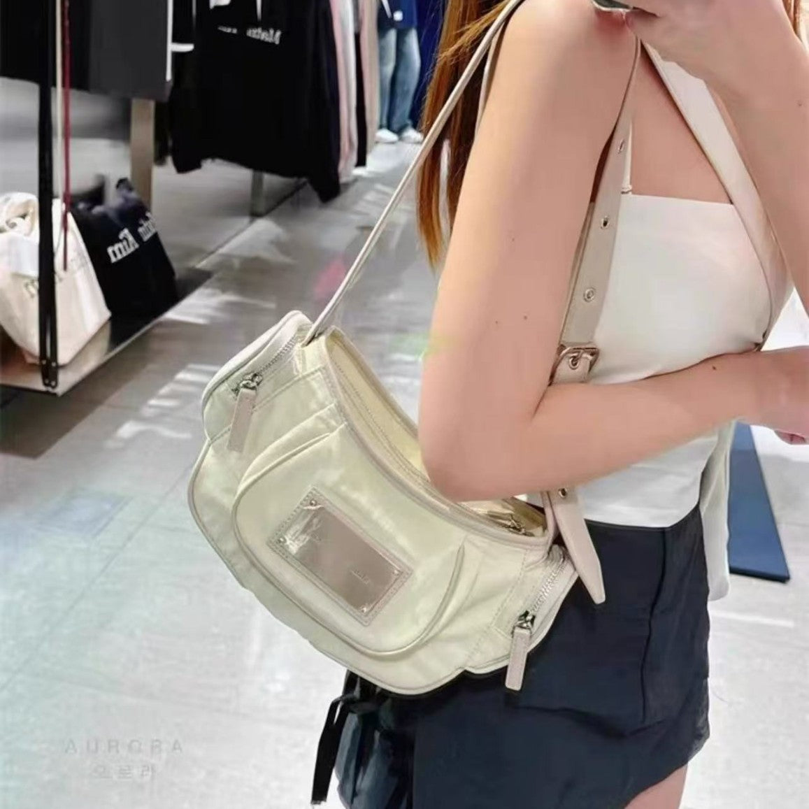 Niche Motorcycle Yu Underarm Fashion Portable Bags