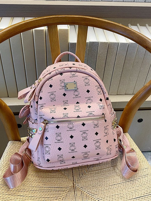 Women's Printed Large Capacity Versatile High Quality Backpacks