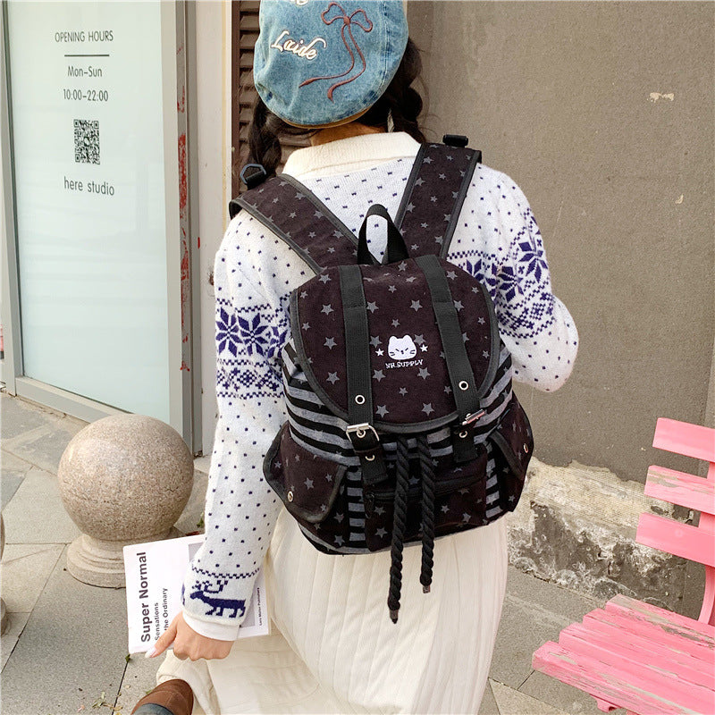 Women's Korean Style Fashion Lightweight Large Capacity Women's Backpack