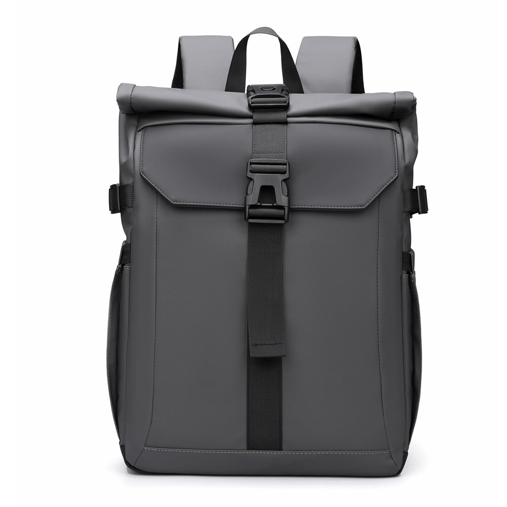 Men's Multifunctional Simple Large Capacity Computer Short Backpacks