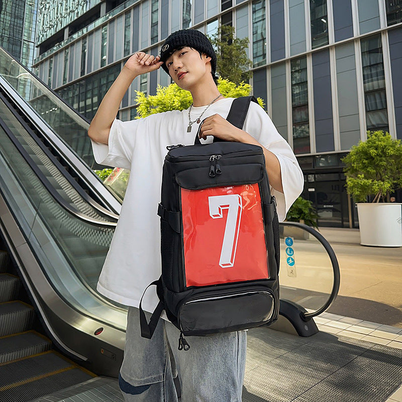 Fitness Campus Training Football Independent Shoe Warehouse Waterproof Large Leisure Backpack
