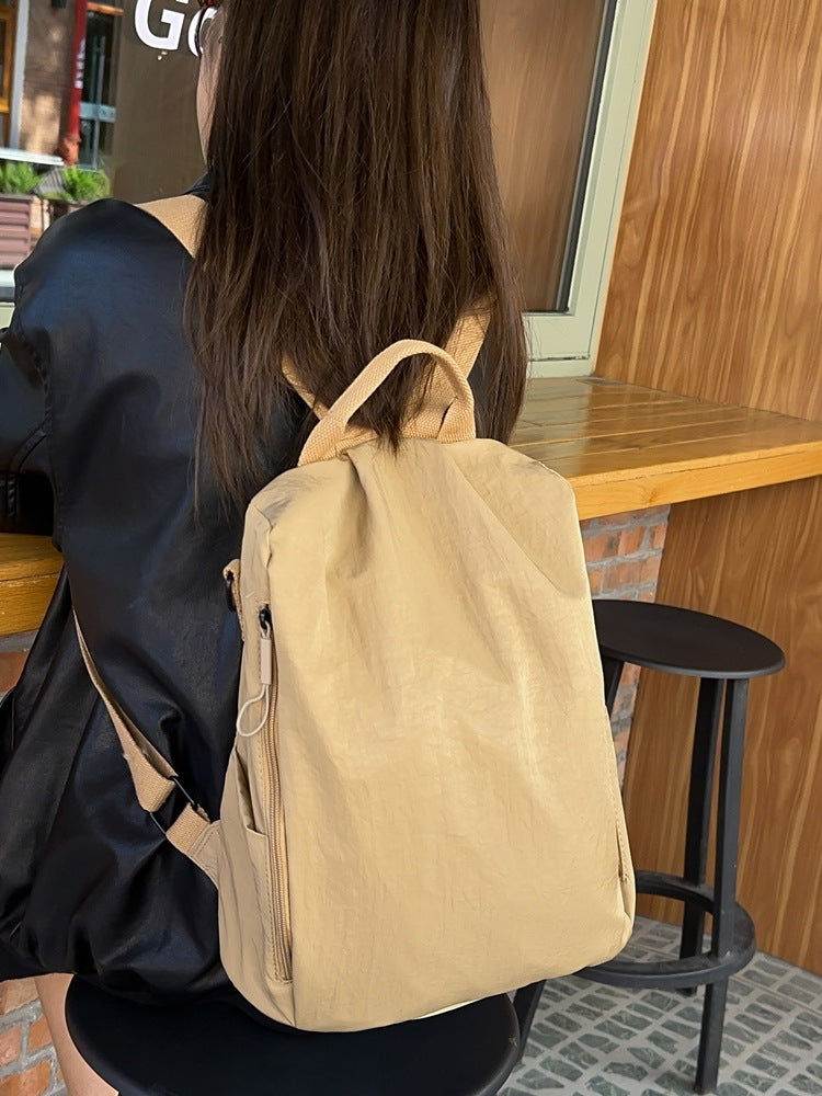 Women's Fashion Oxford Cloth Single Large Capacity Leisure Backpack
