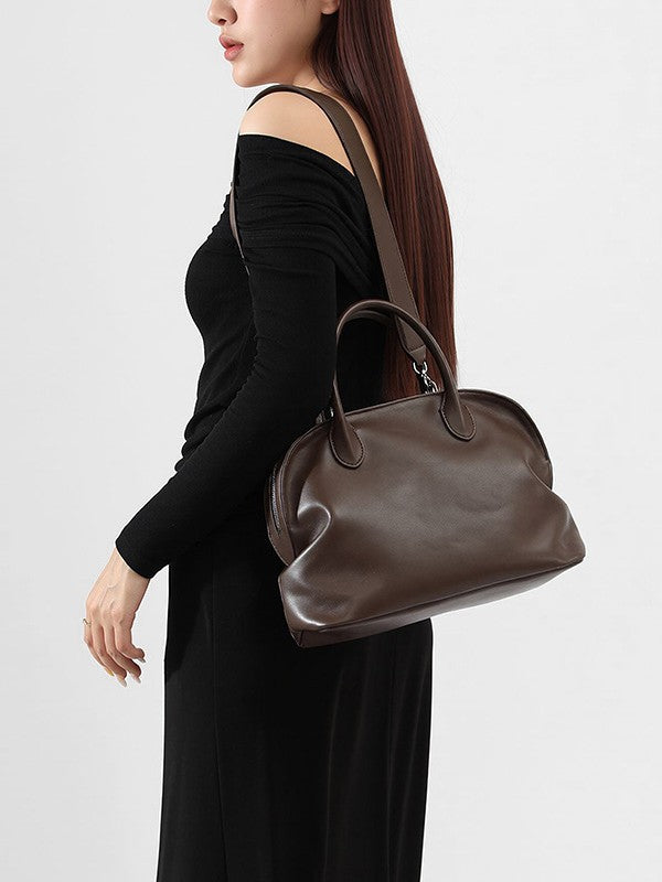 Retro Simple Niche High Sense Boston Bags