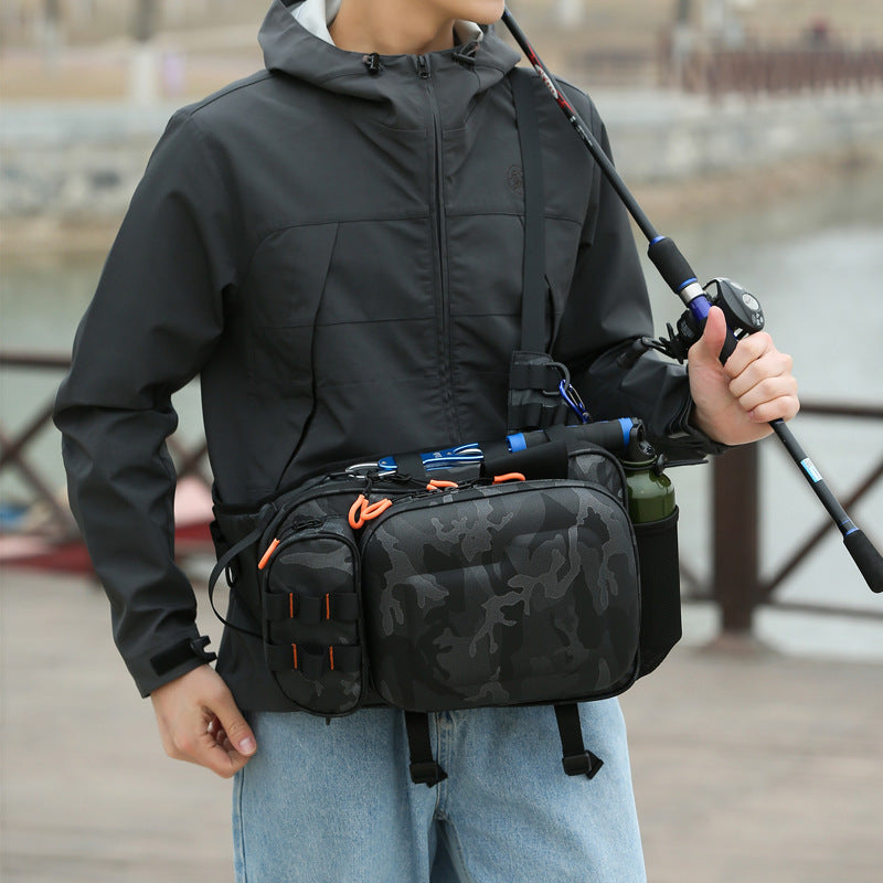 Giant Tooth Lure Waterproof Large Capacity Sports Backpack