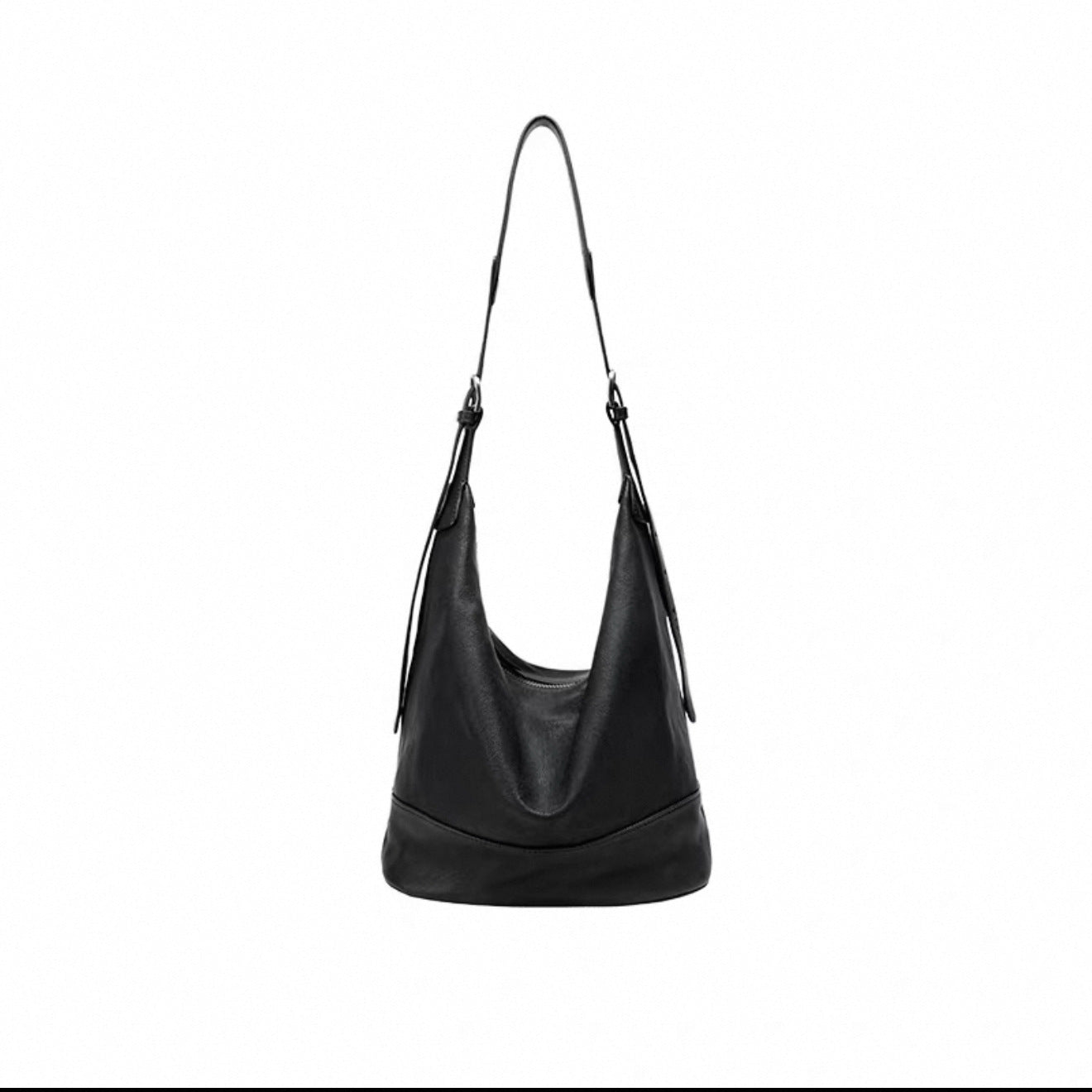 Women's Tanned Sheepskin Binaural Leather Large Capacity Women's Shoulder Bag