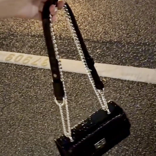 Korean Style Sweet Crocodile Pattern High Sense Autumn Mobile Phone Bag