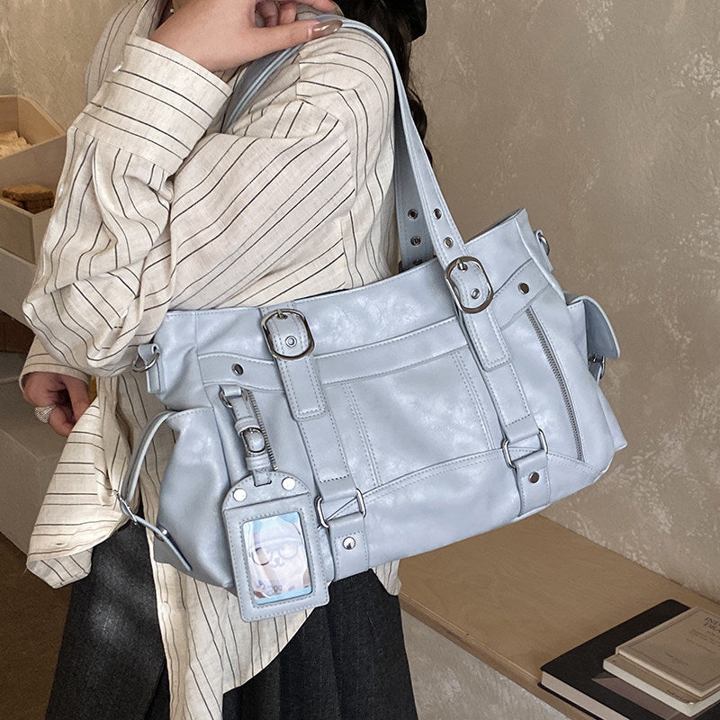Women's Trendy Retro Design Large Capacity Tote Bag