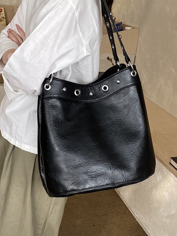 Women's Large Capacity High-grade Soft Leather Retro Women's Shoulder Bag