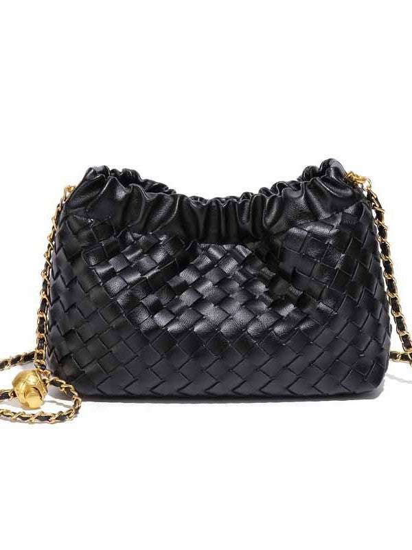 Women's Classic Style Cloud Woven Chain Fashion Bags
