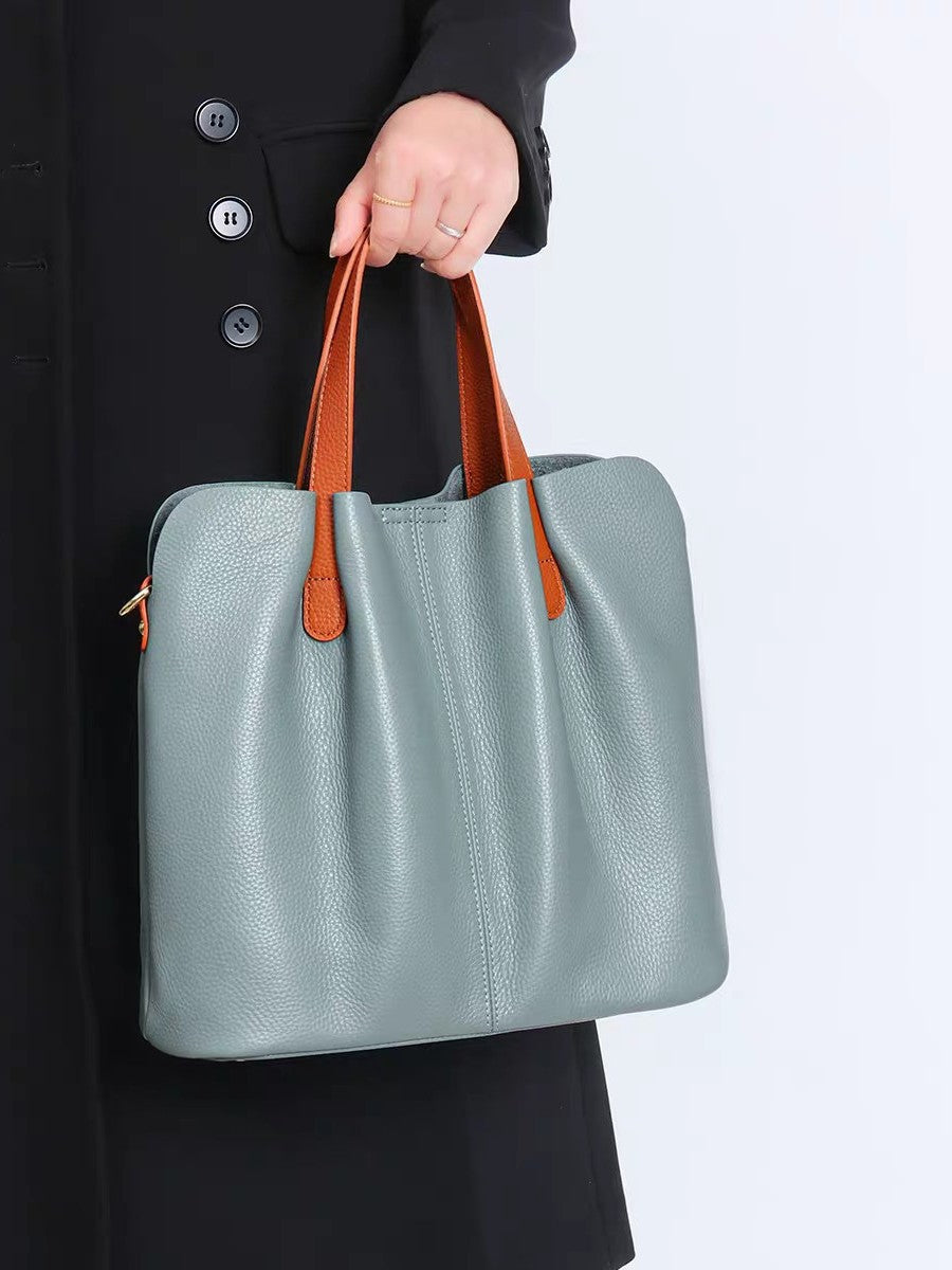 Fashion Large Capacity Niche High-grade Contrast Color Trendy Women's Messenger Bag