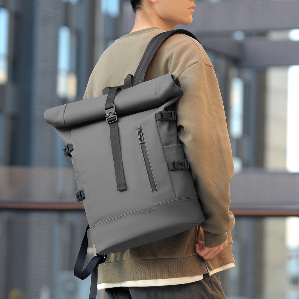 Men's Trendy Fashion Joker Lightweight Waterproof High Leisure Backpack