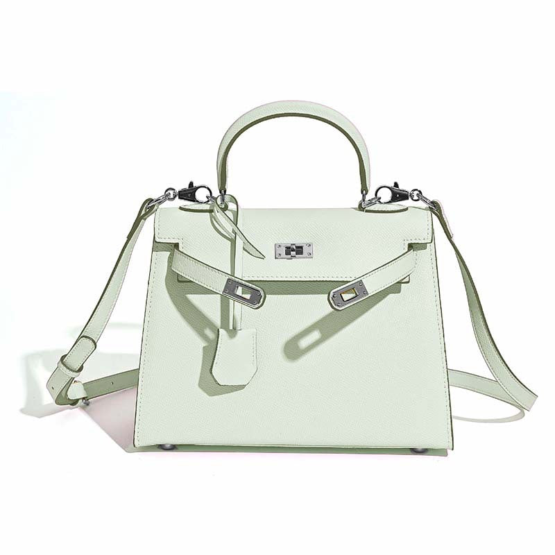 Women's Generation Kelly Palm Print Cowhide High-grade Bags