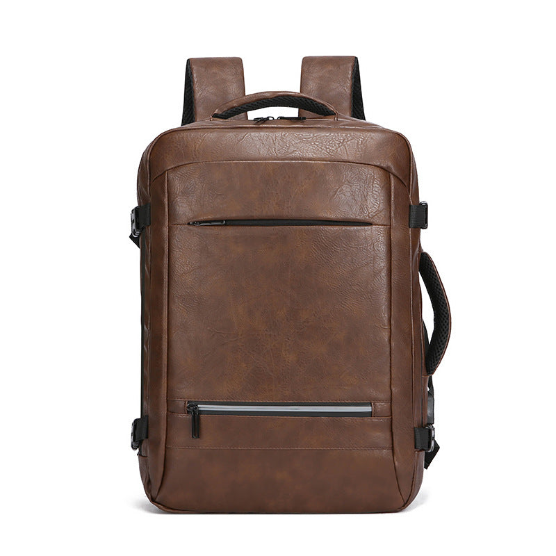Men's Korean Style Large Capacity Simple Commute Business Backpack