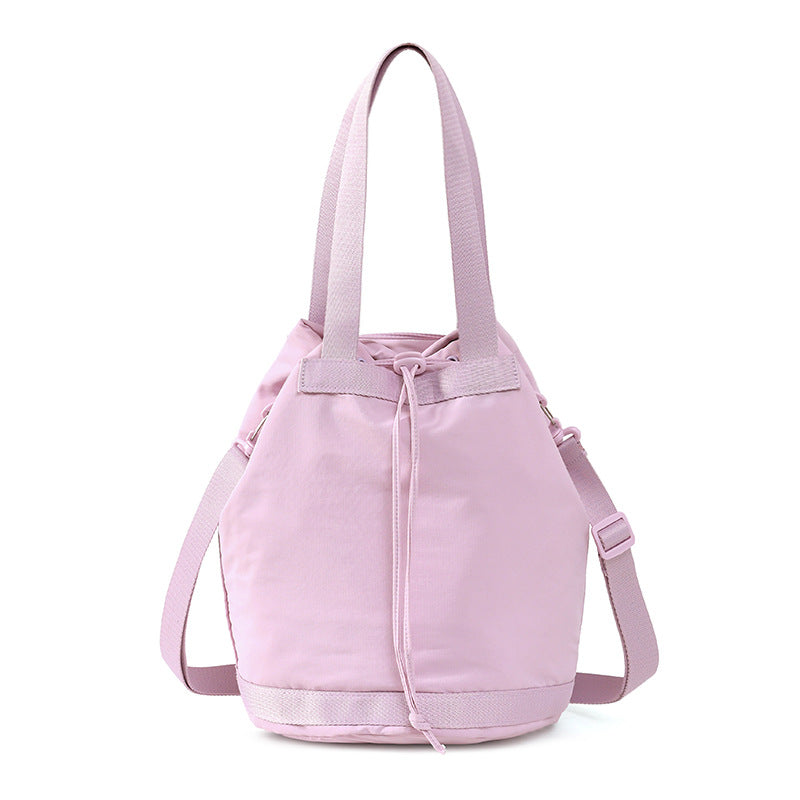 Drawstring Hand Large Capacity Strap Detachable Bucket Bag