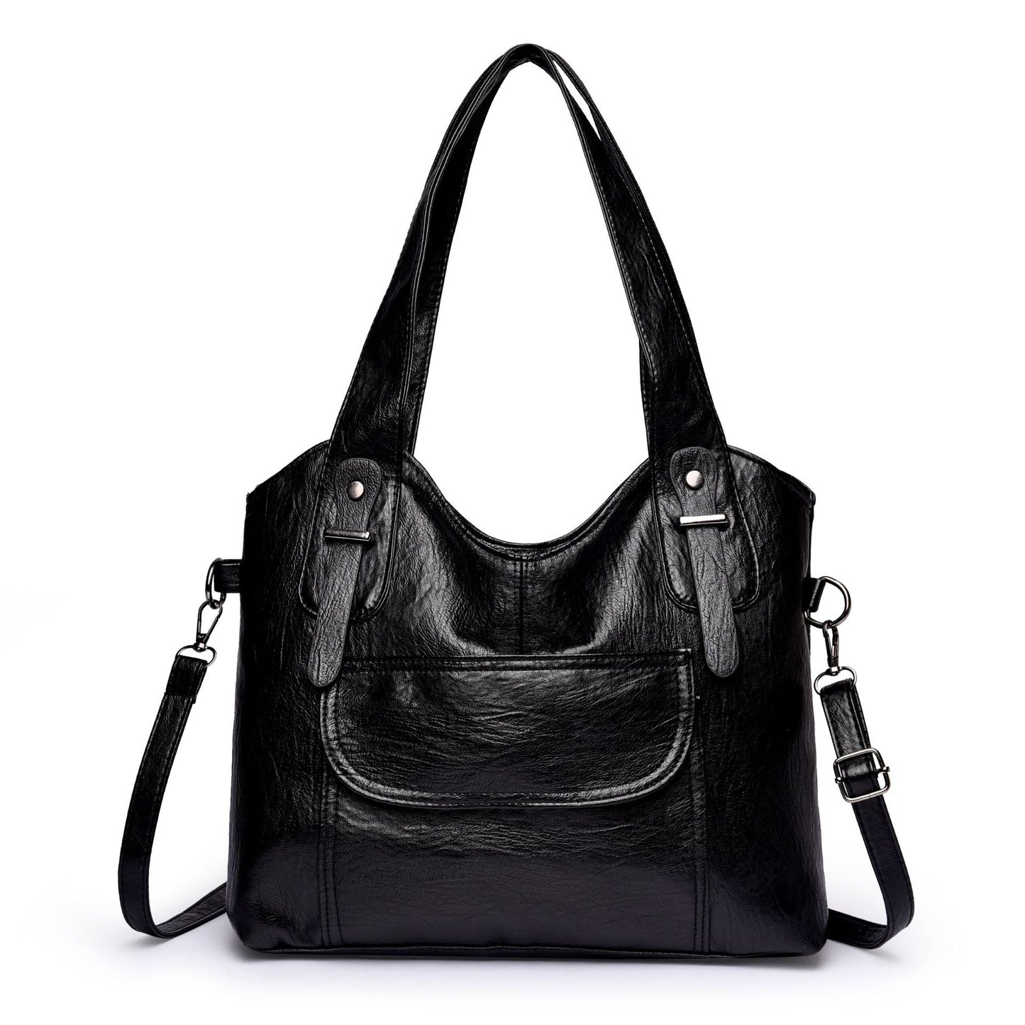 Winter Large Capacity Portable Trendy Soft Women's Shoulder Bag