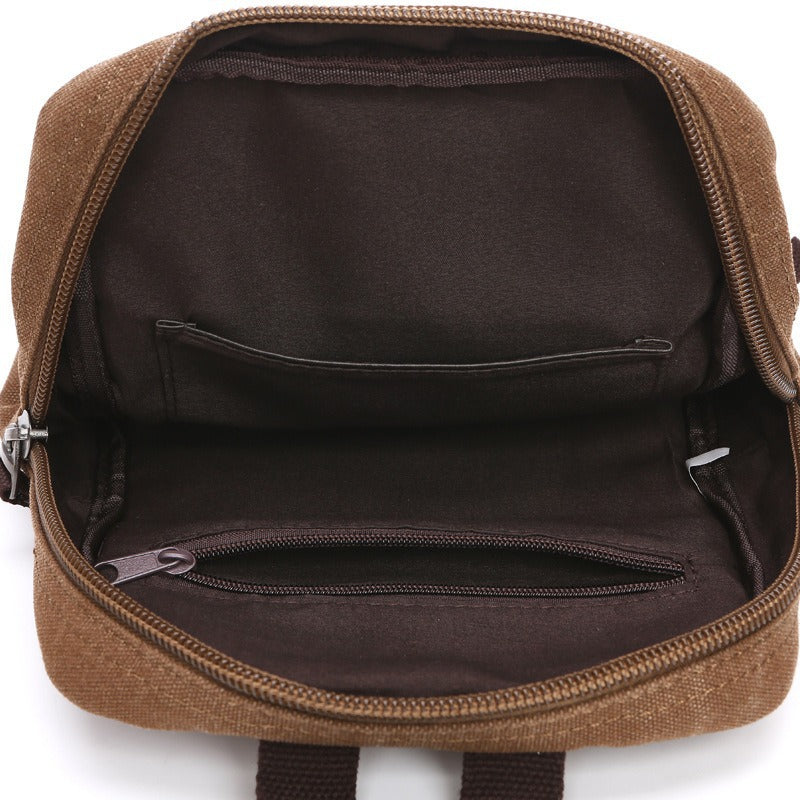 Stylish Casual Cool Trendy Canvas Cycling Leisure Backpack
