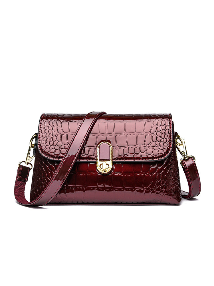 Crocodile Leather South Style Fashion Design Simple Bags