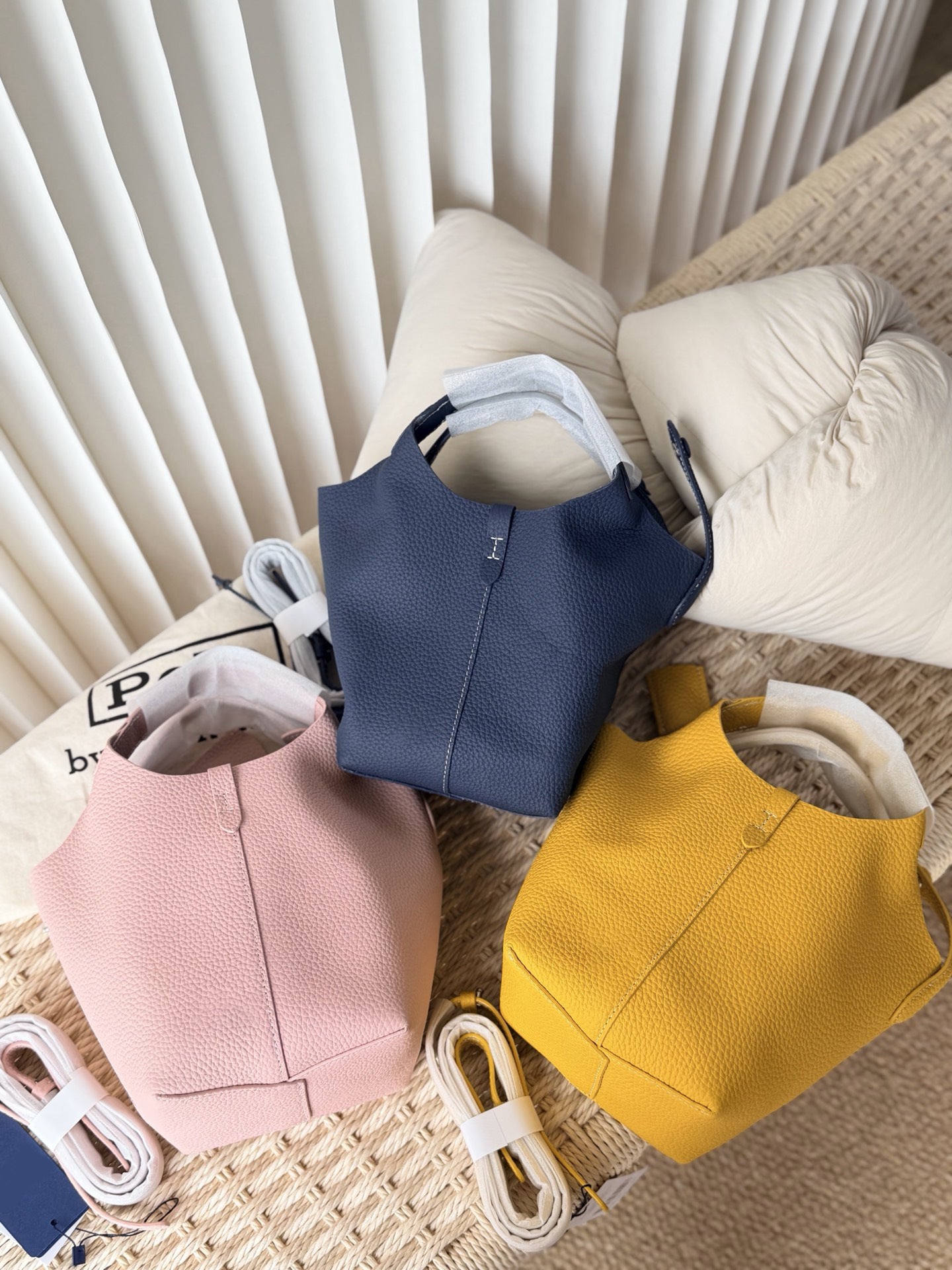 Women's Vegetable Basket Portable Large Capacity Leisure Tote Bag