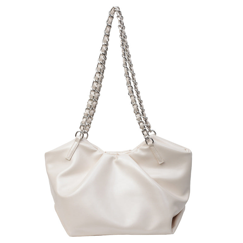 Women's Leather Large Capacity Versatile Chain Fashion Shoulder Bags