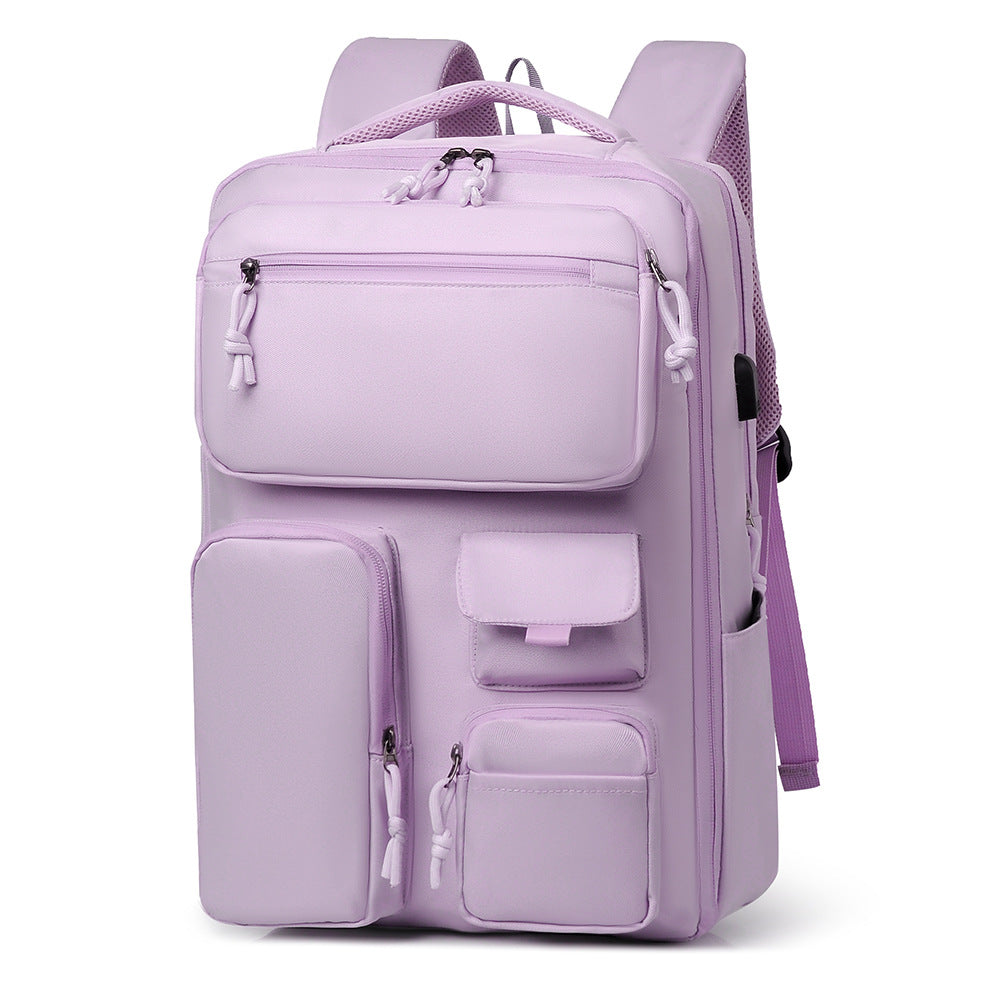 Women's & Men's Trendy Leisure College Computer Business Backpack