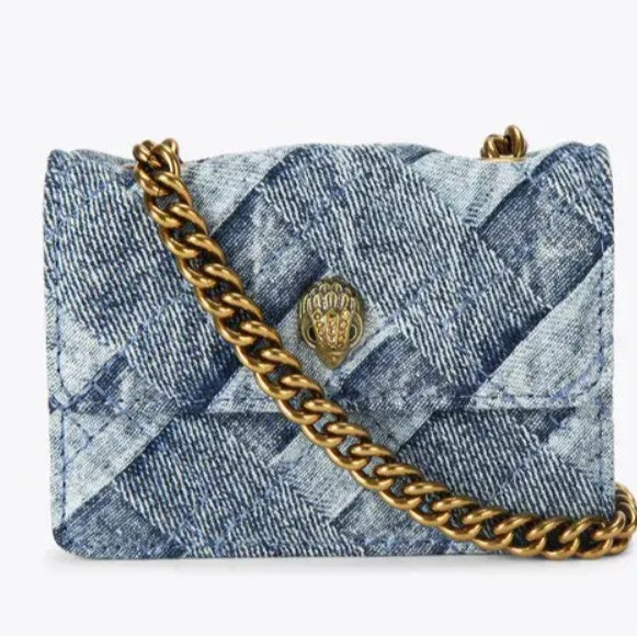 Head Contrast Color Diamond Embroidery Thread Women's Messenger Bag