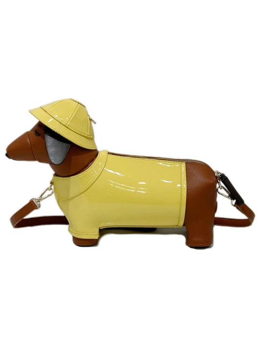 Cute Dog Female Personality Doll Animal Shoulder Bags