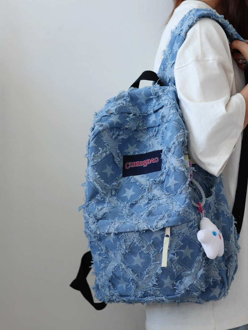 Women's & Men's Design Sense Niche Canvas Junior High Backpacks