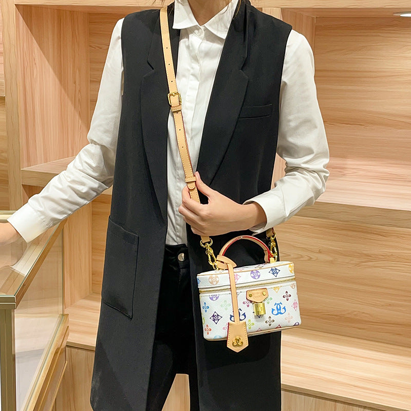 Women's Printed Box Light Luxury Textured Handbags