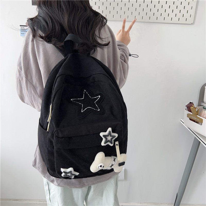 Large Capacity Portable Trendy Cool Style Leisure Backpack