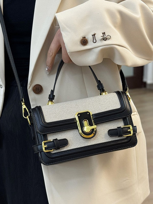 Versatile Fashion Trendy Niche High-grade Leather Small Square Bags