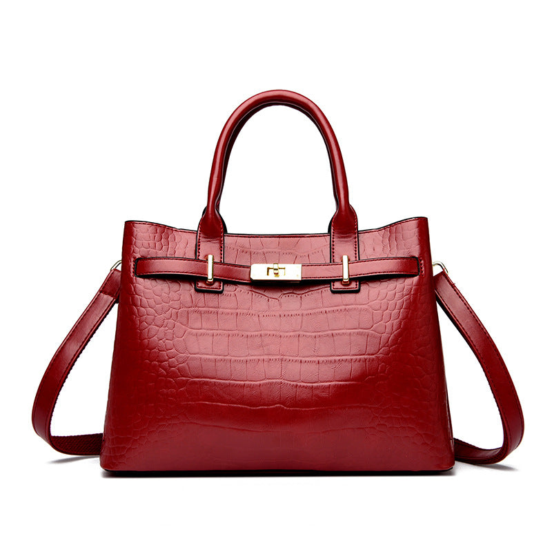 Stylish Women's Stone Pattern Elegant Lady Women's Handbag