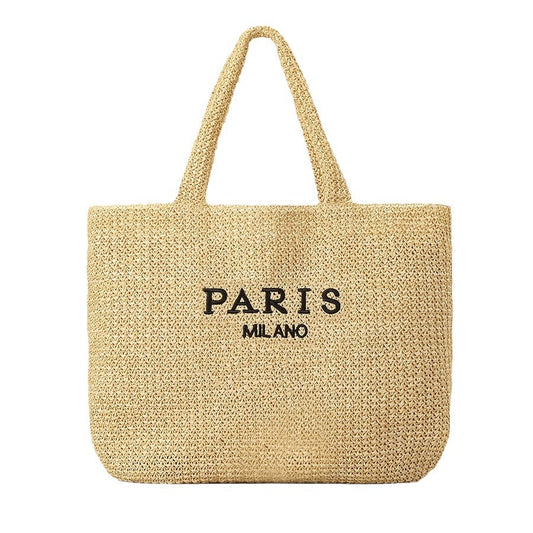 Women's Letters Large Capacity Totes Seaside Vacation Tote Bag