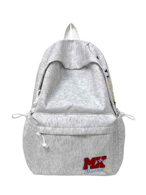 For Male Female College Korean Large Capacity Solid Color Junior Backpacks