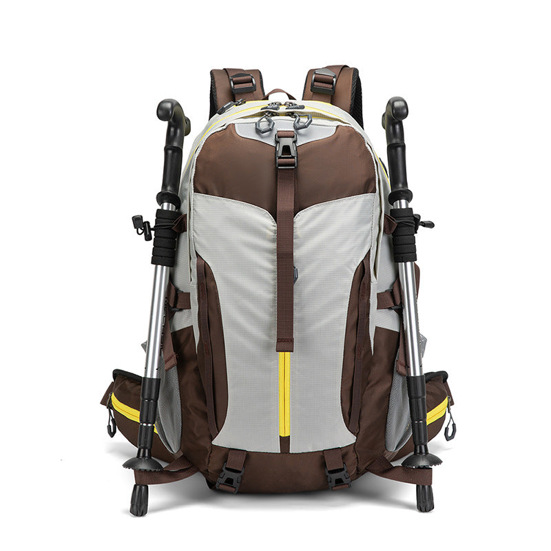 Women's & Men's Color Matching Versatile Lightweight Large Capacity Leisure Backpack